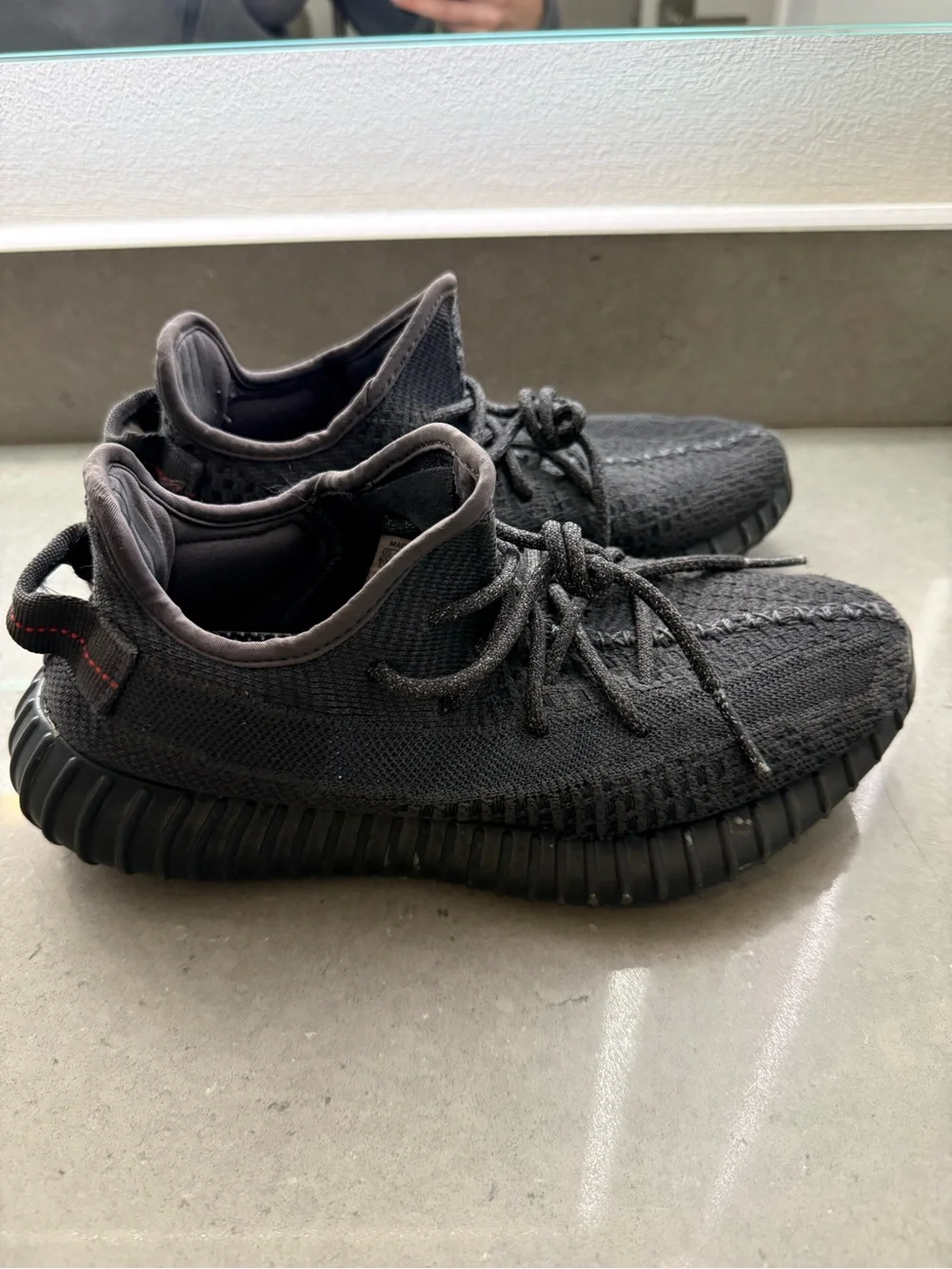 Yeezy Athletic Knit Sneakers - Black